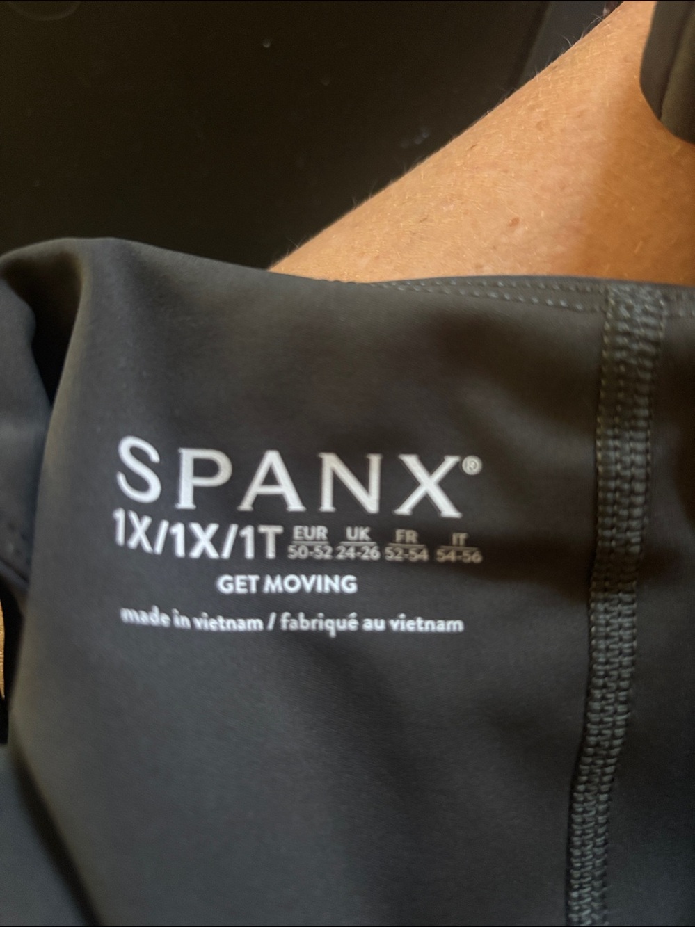 Spanx dark grey w/slate green hue inside. Pleated-Hem Get Moving dress - Picture 11 of 12